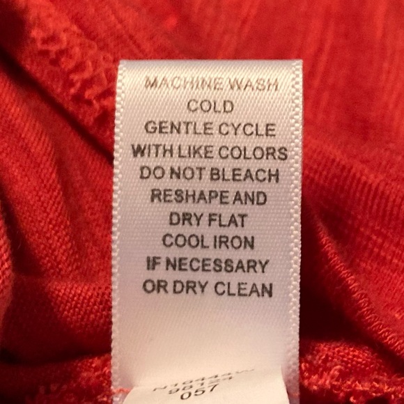 Cable & Gauge Plus Size Tunic Top Sheer Mesh Lace Back Panel Size 1X - Picture 9 of 9